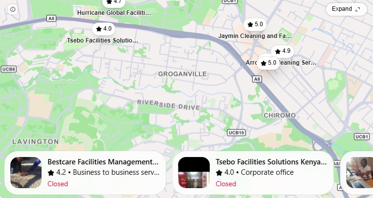 facilities management services in Nairobi kenya companies list